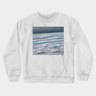 Beach Covered in Snow Crewneck Sweatshirt